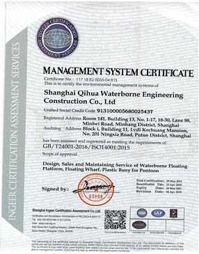 ISO14001环境管理体系认证