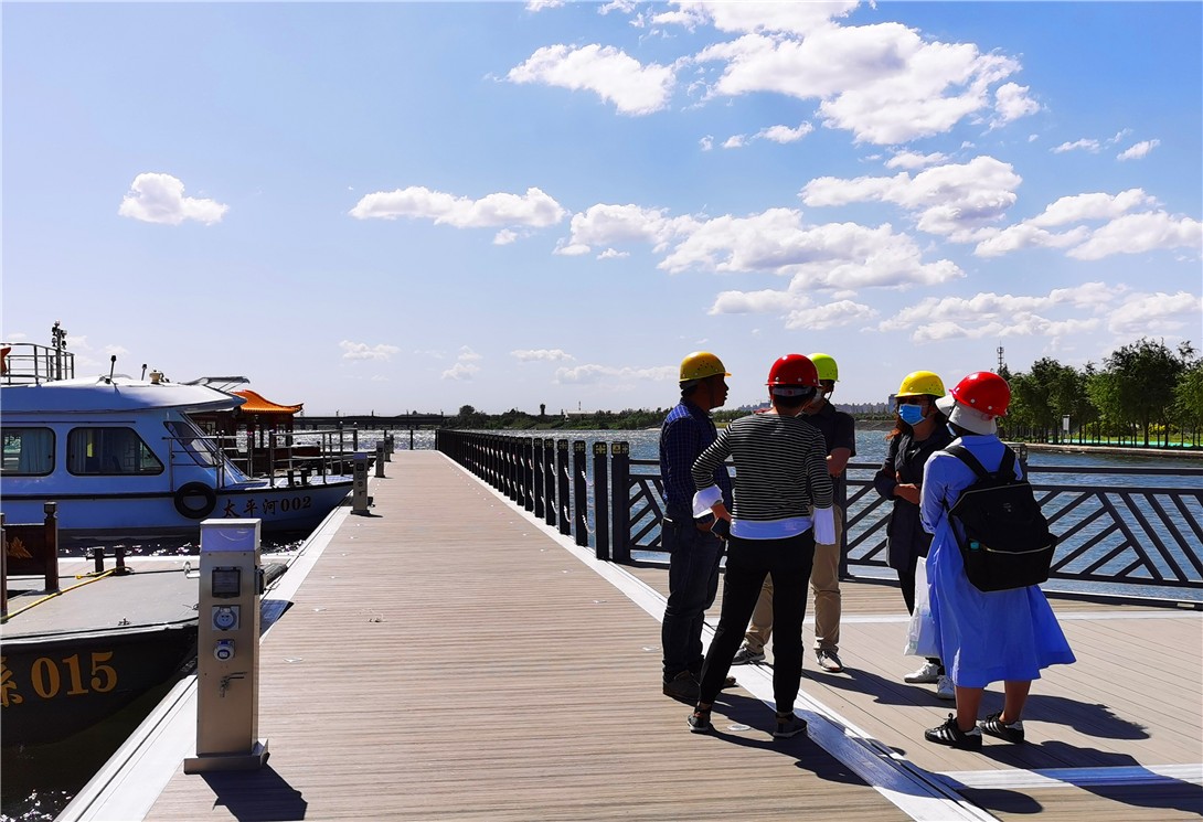 河北石家庄滹沱河大型高档观光游艇码头