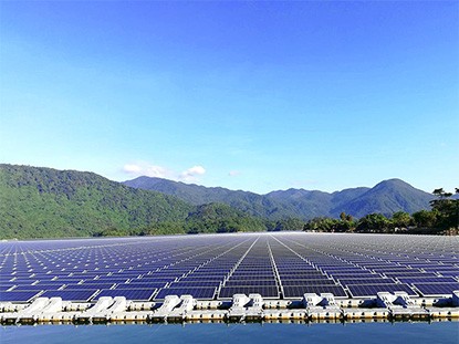 越南平顺省 200MW 大型水上漂浮光伏电站