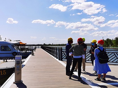 河北石家庄滹沱河大型高档观光游艇码头