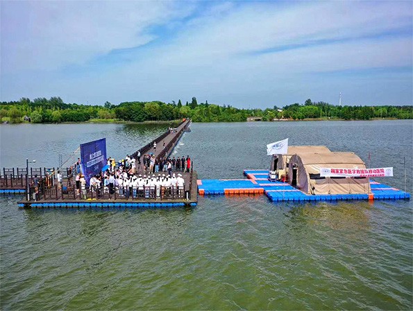 旗华联合同济大学东方医院研发“水上移动医...