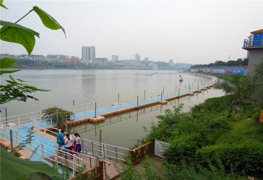 四川内江水上浮桥