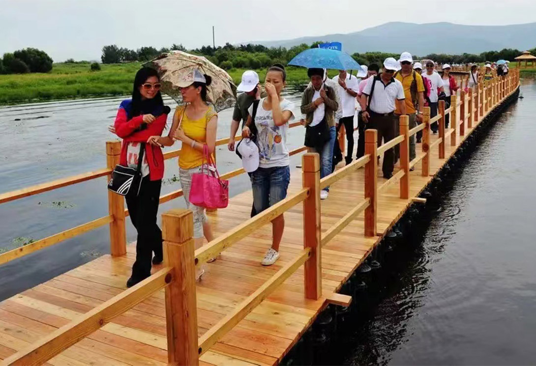 黑龙江抚远黑瞎子岛湿地公园（中俄交界）